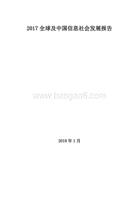 2017全球及中国信息社会发展报告.doc