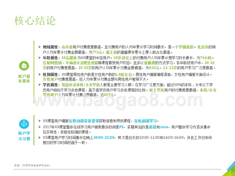 2018年中国在线教育平台用户大数据报告——腾讯课堂数据篇.pptx_第2页