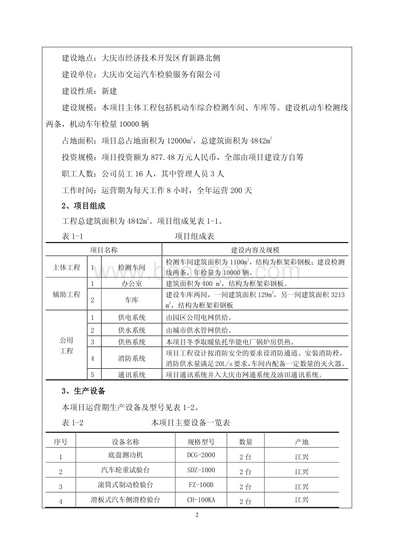 XX机动车综合性能检测站环境影响评价报告表.pdf_第4页