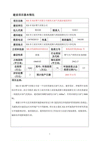 XX燃气公司液化石油气充装站建设项目环境影响评价报告表.doc