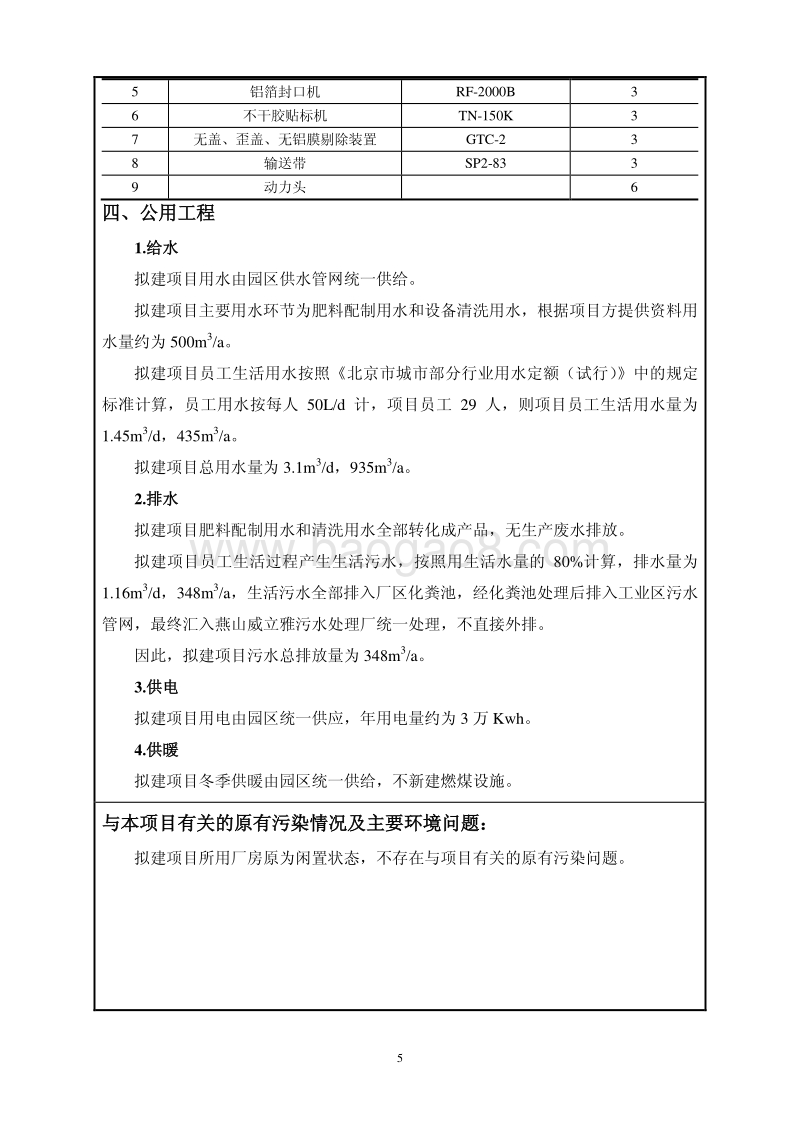 XX厂生产微生物肥料环境影响评价报告表.pdf_第5页