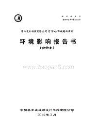 XX公司硫酸钾项目环境影响评估报告书.pdf
