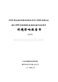 XX稀土新材料股份有限公司环境影响评估报告表.docx