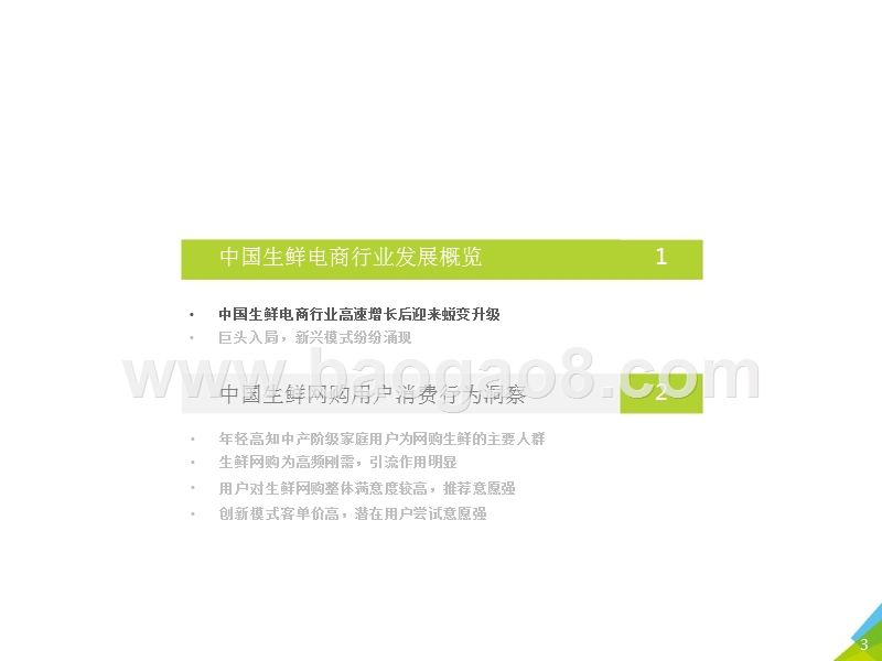 2018年中国生鲜电商行业消费洞察报告.pptx_第3页