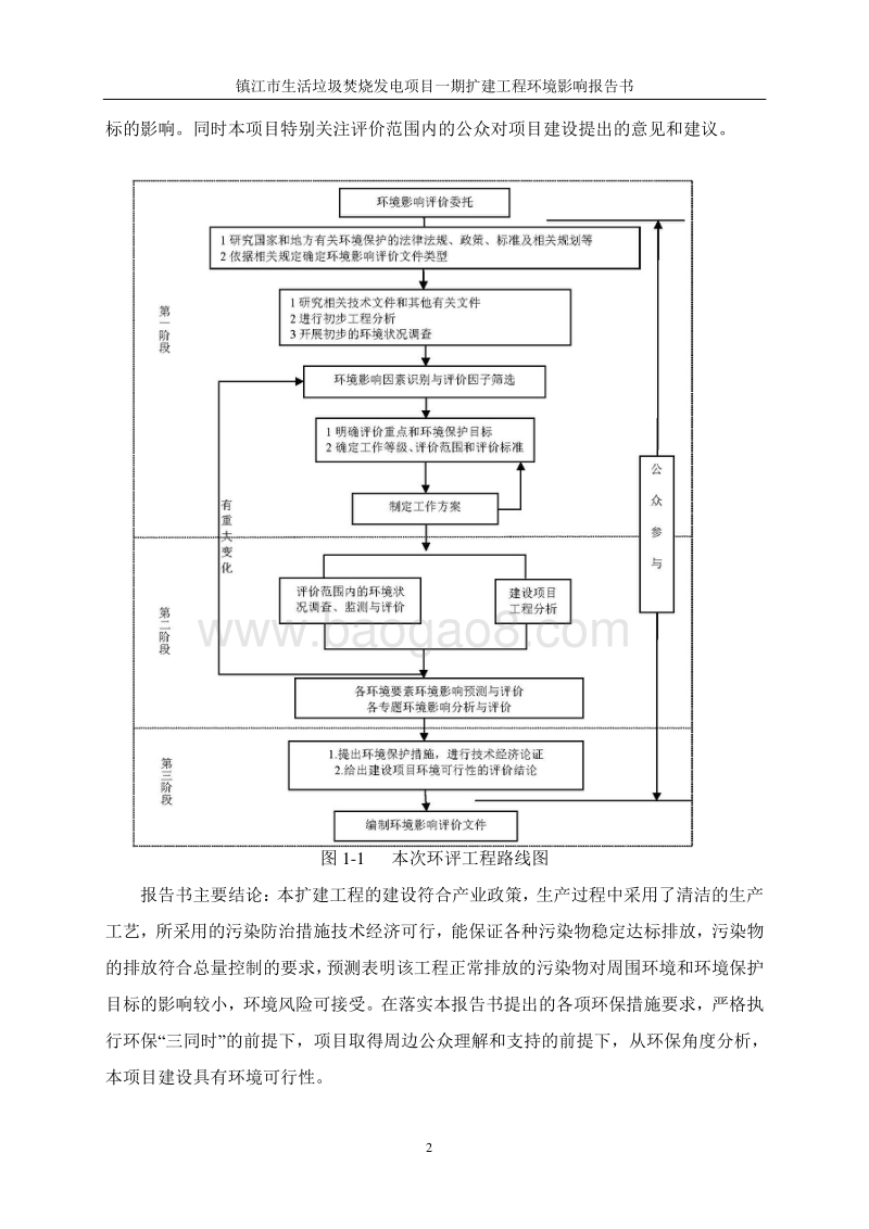 XX生活垃圾焚烧项目扩建工程环境影响评估报告书.pdf_第4页