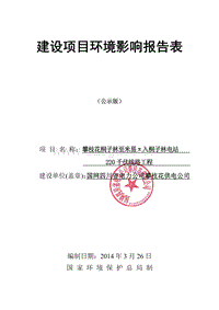 XX电力公司环境影响评价报告书.pdf