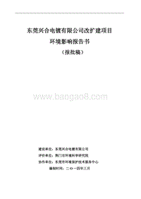 XX电镀公司改扩建项目环境影响评价报告书.pdf