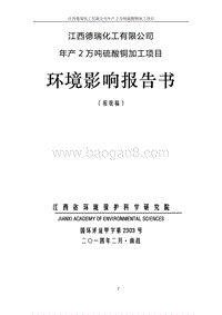 XX化工公司环境影响评估报告书.pdf