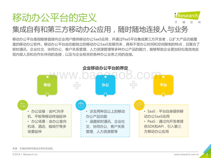 重新定义移动办公：2018年中国企业移动办公平台发展洞察.pdf_第4页