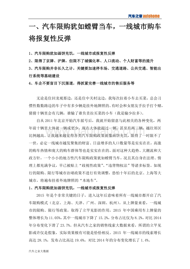 一线城市用户购车分析报告(2016版).pdf_第5页