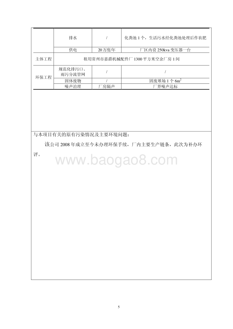 XX厂链条项目环境影响评价报告表.pdf_第5页