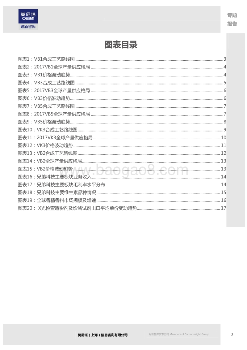 维生素行业研究报告（二）：环保凭借力，涨价仍可期.pdf_第3页