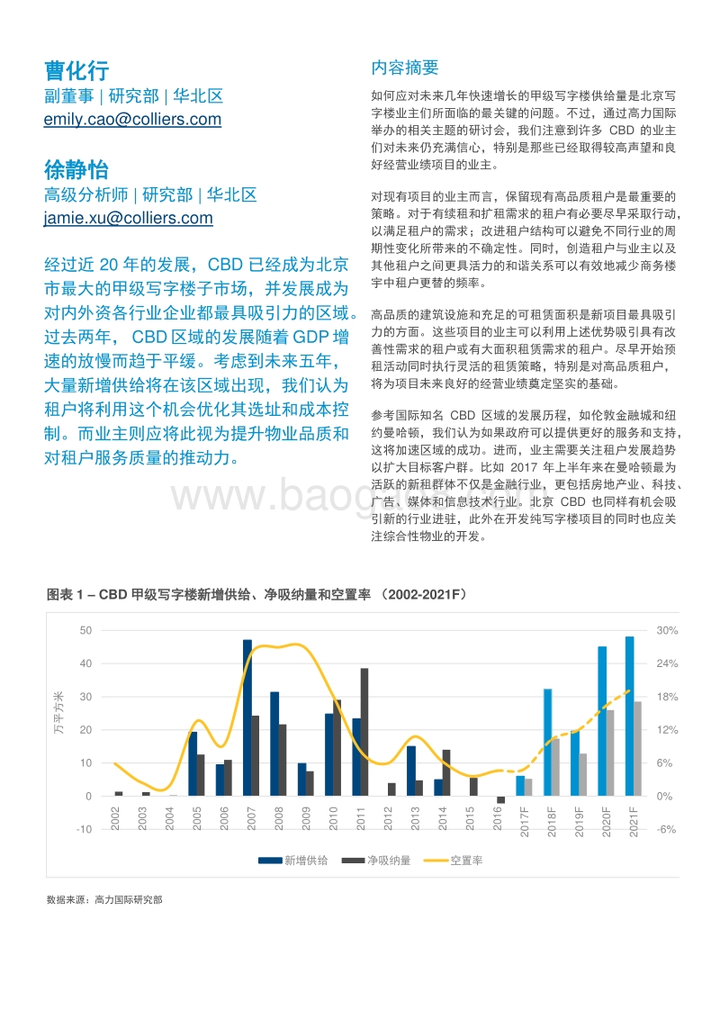 加速北京CBD的成功——北京CBD如何成为更具活力的写字楼子市场.pdf_第2页
