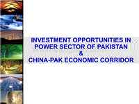 Suzhou INVESTMENT OPPORTUNITIES IN POWER SECTOR OF PAKISTAN CHINA-PAK ECONOMIC CPRRIDOR.pdf