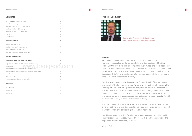 关于全球航空业为乘客提供机上宽带服务商业机会的量化研究（英文版） (1).pdf_第2页