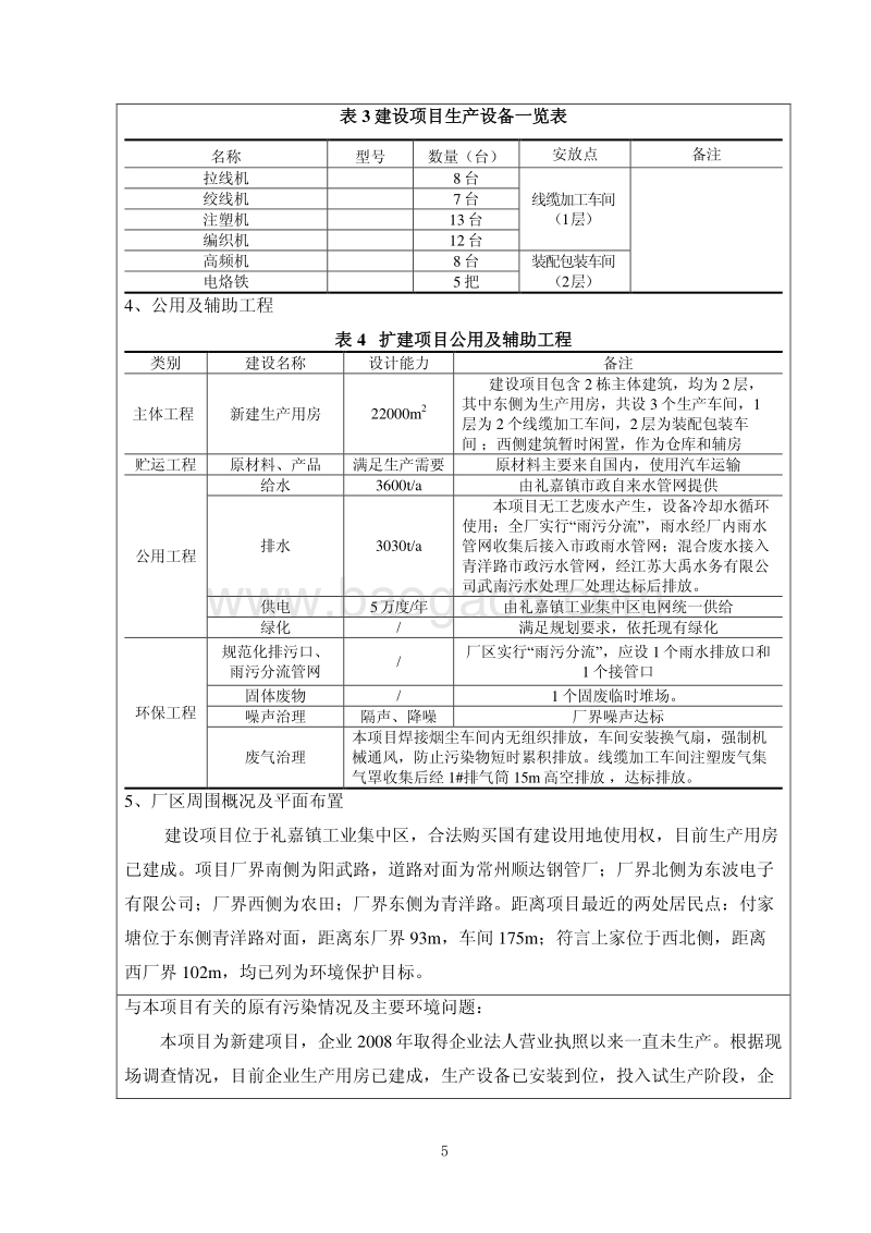 XX制造公司环境影响评价报告表.pdf_第5页