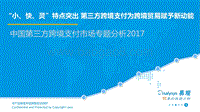 2017中国第三方跨境支付市场专题分析.pdf