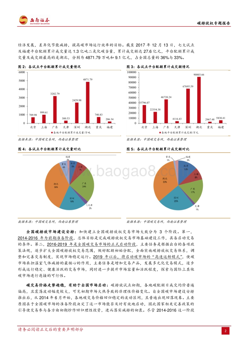 碳排放权专题报告：全国碳市场启动在即，或只纳入发电行业.pdf_第5页
