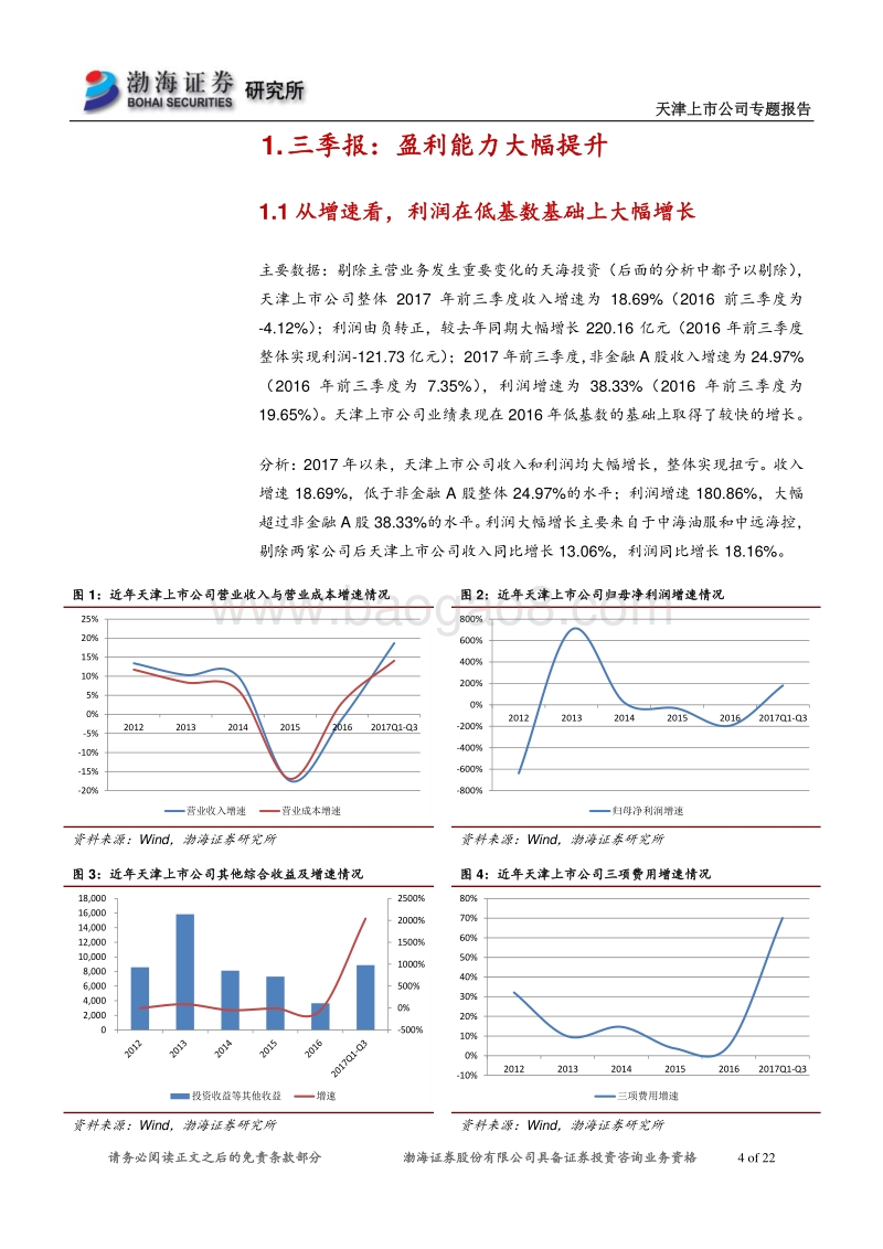 天津上市公司专题报告：业绩持续向好，关注转型与国改进程.pdf_第4页