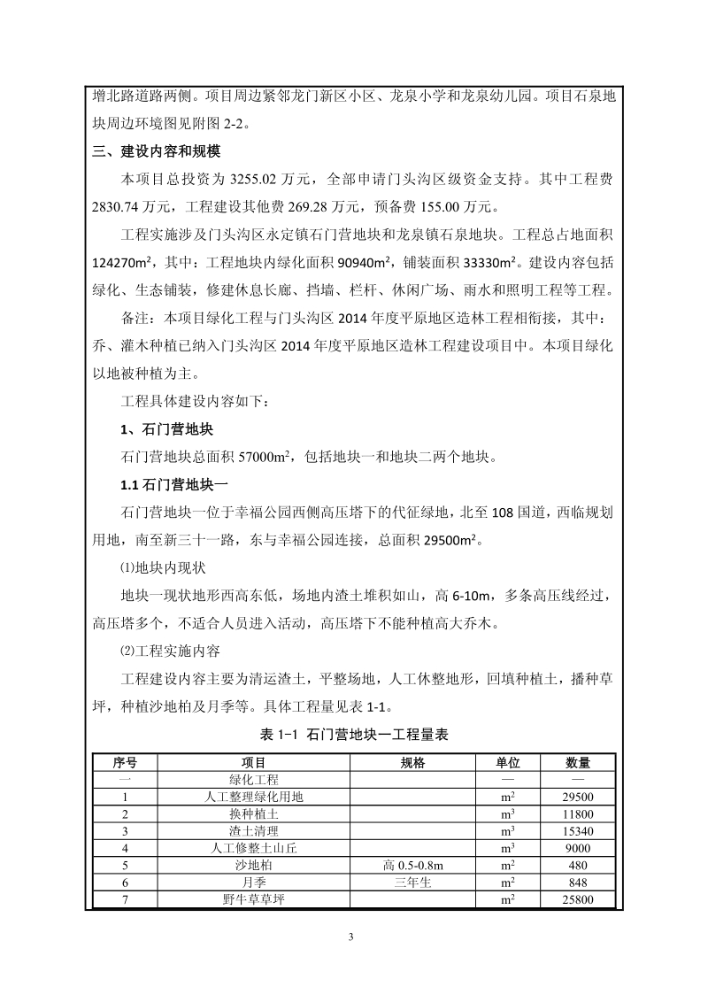 XX安置小区绿化景观提升工程环境影响评价报告表.pdf_第4页