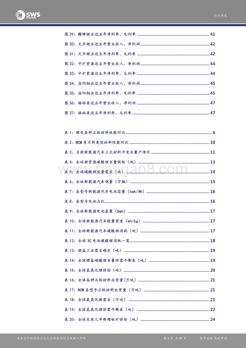 三元正极材料高镍化大势所趋：受益于新能源汽车需求拉动，锂、钴、硫酸镍龙头将充分受益.pdf_第4页