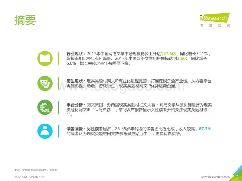 2017年中国现实类题材网络文学IP价值研究报告.pdf_第2页