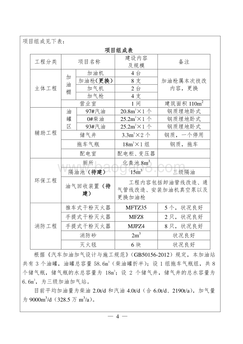XX加油站建设项目环境影响评价报告表.doc_第5页