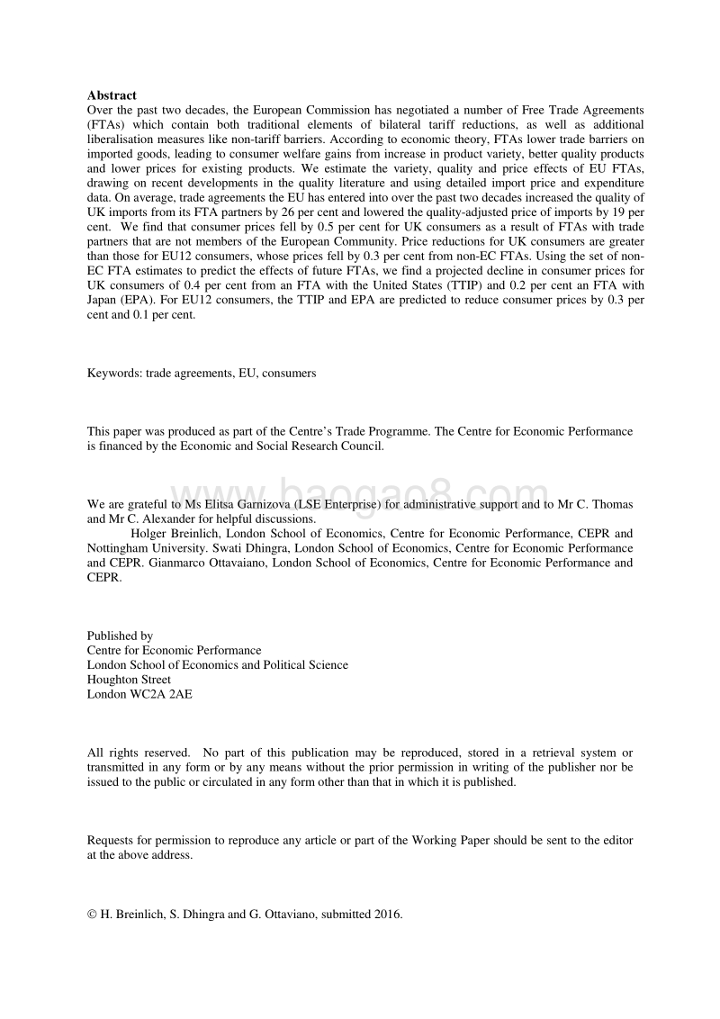 欧盟的贸易协定对消费者有何影响？（英文版）.pdf_第2页