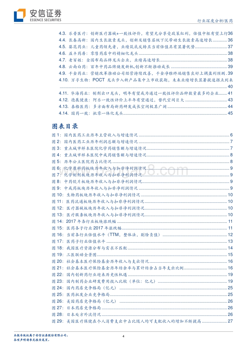 2018医药行业深度分析：医保支付结构优化带来行业分化，顺应医药产业趋势演变.pdf_第4页