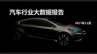 2017汽车行业大数据报告.pdf