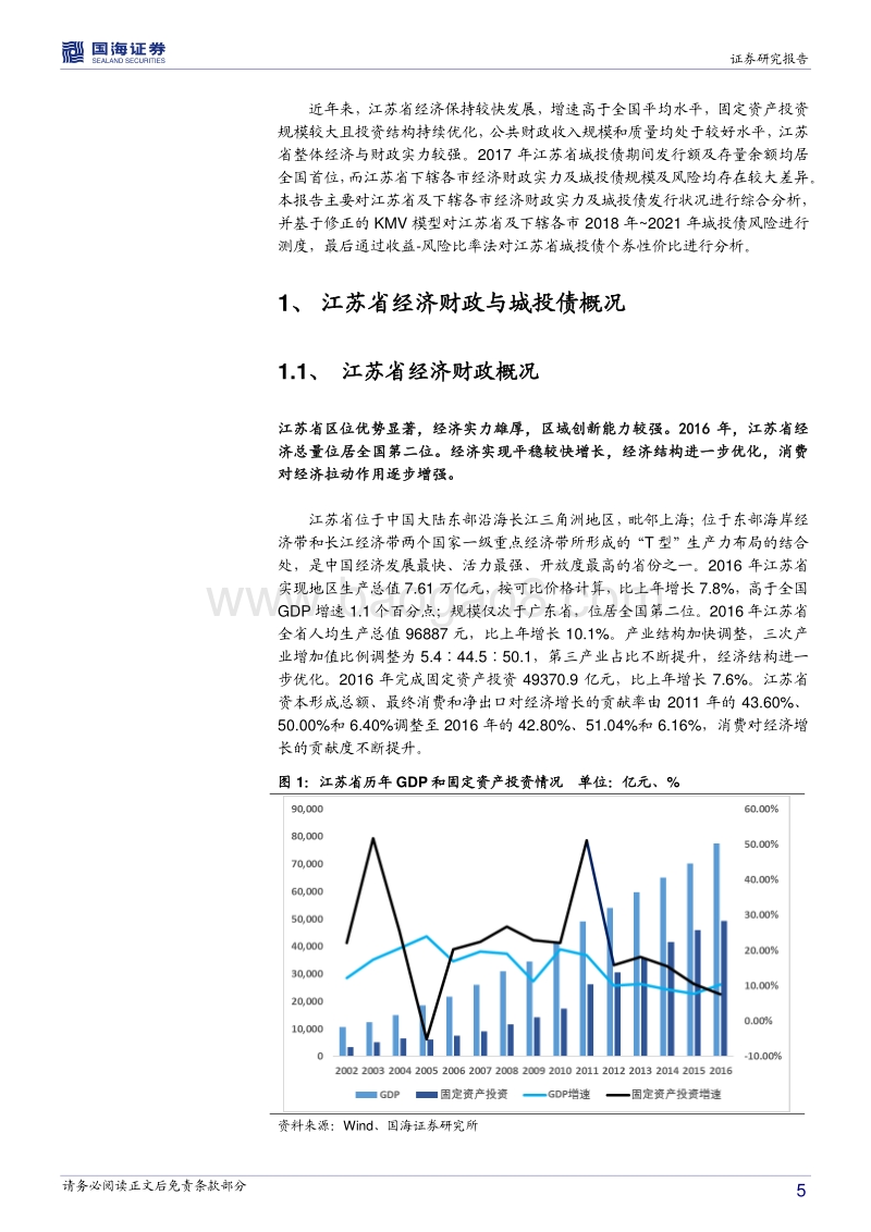 2018城投新论系列专题之区域篇：江苏省城投债风险及择券方法研究.pdf_第5页