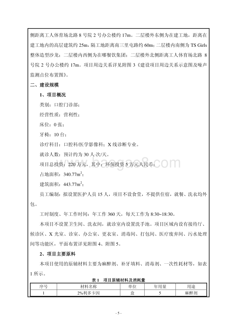 XX口腔门诊部环境影响评价报告表.pdf_第5页
