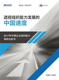 透视组织能力发展的中国速度-2017年中国企业组织能力调研白皮书.pdf