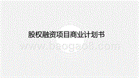 股权融资项目商业计划书.pptx