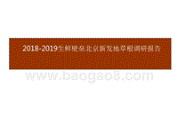 2018-2019生鲜壁垒北京新发地草根调研报告.pptx