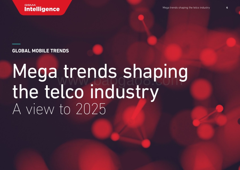 GSMA：2018年全球移动趋势报告.pdf_第4页