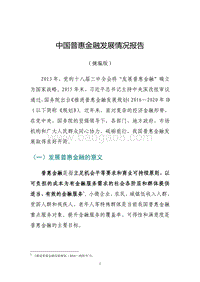 中国普惠金融发展情况报告.pdf