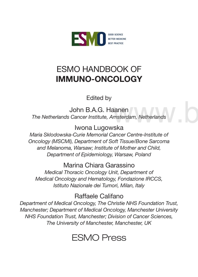 2018欧洲肿瘤内科学会(ESMO)肿瘤免疫学手册.pdf_第3页