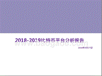 2018-2019比特币平台分析报告.pptx