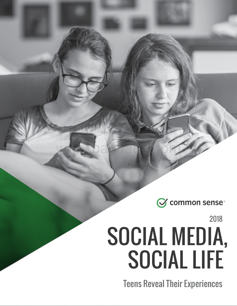 2018年美国社交媒体青少年用户研究报告.pdf_第1页
