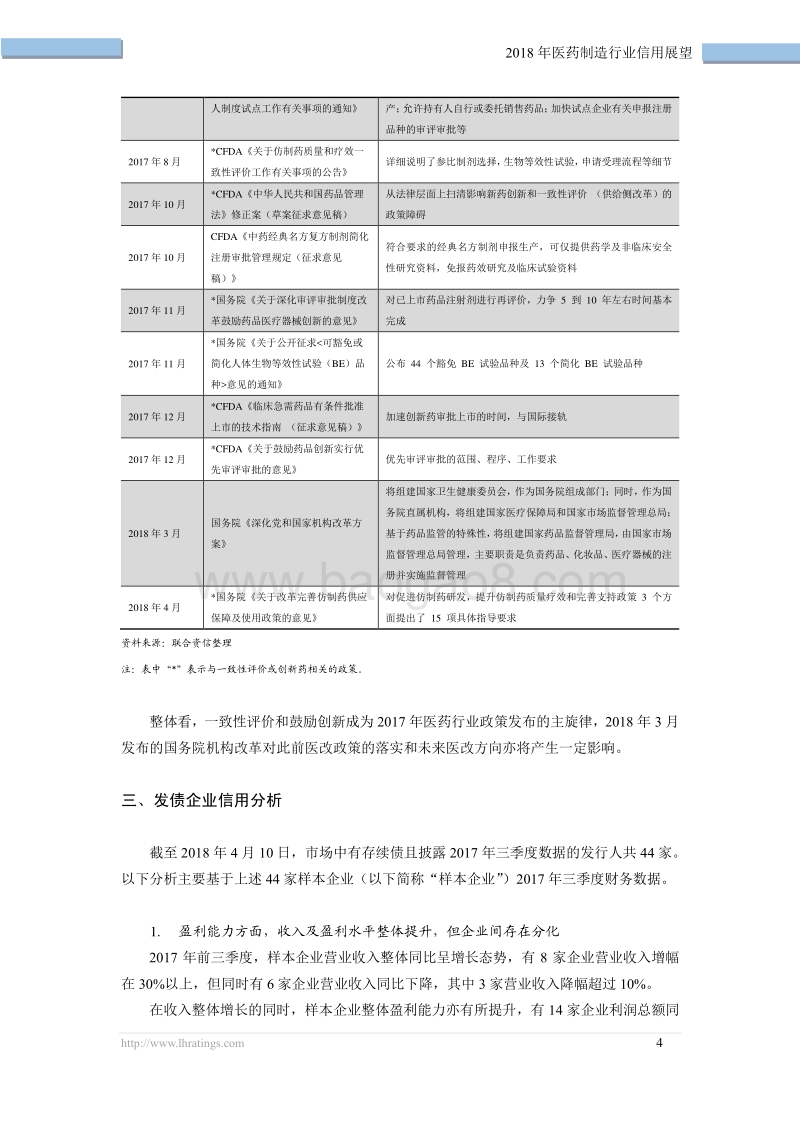 2018年医药制造行业信用展望.pdf_第5页
