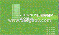 2018-2019田园综合体研究报告.pptx