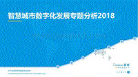 2018-2019智慧城市数字化发展分析报告.pdf