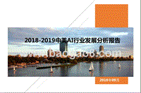 2018-2019中美AI行业发展分析报告.pptx