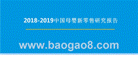 2018-2019中国母婴新零售研究报告.pptx