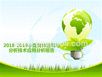 2018-2019小麦育种进展与分析技术应用分析报告.pptx