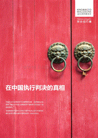 在中国执行海外法院判决的现状.pdf