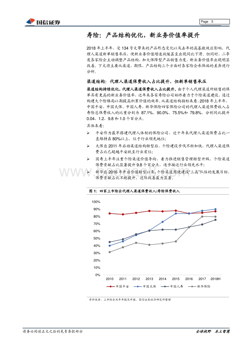 保险行业2018年中报综述：新单改善趋势有望延.pdf_第5页