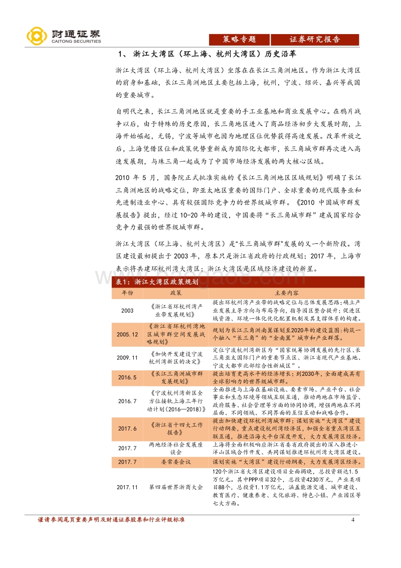 区域协调发展专题之二：浙江大湾区机遇初探.pdf_第4页