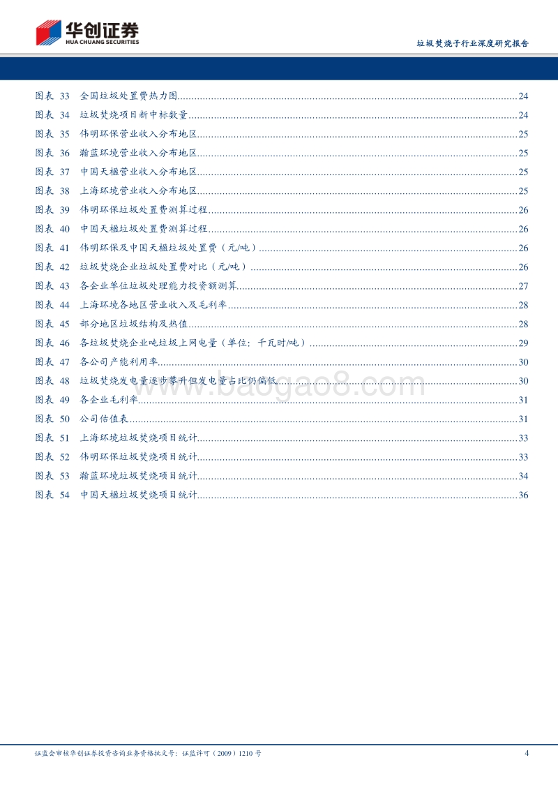 垃圾焚烧子行业深度研究报告：从政策、财务、盈利因子多角度剖析.pdf_第4页